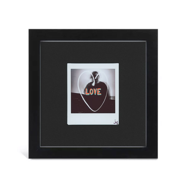 Framed Love Light-painting Instax Artwork