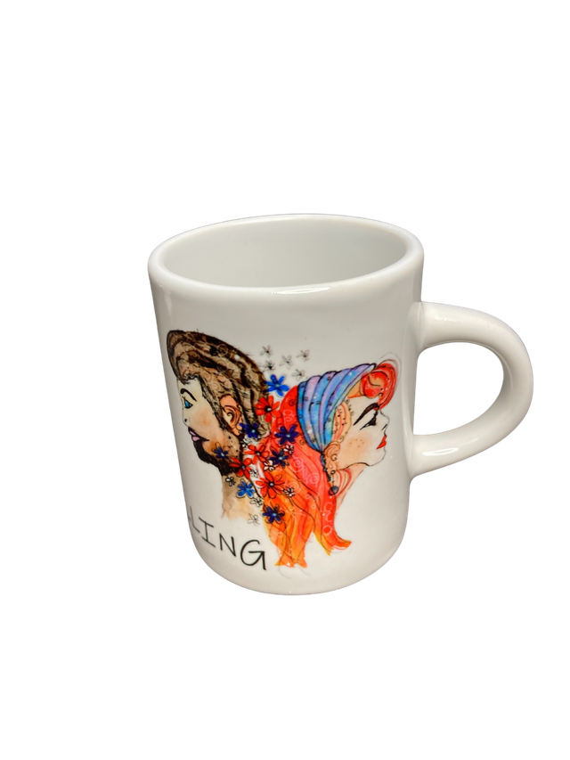 Keramiktasse "Sternzeichen - Zwilling"