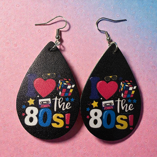 Orecchini I❤️ the 80s 26TG-18