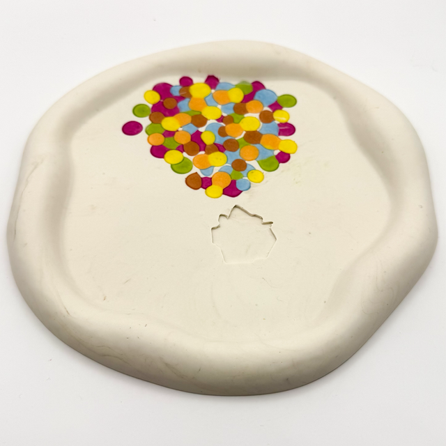 Plateau en jesmonite - inspiration Là-Haut