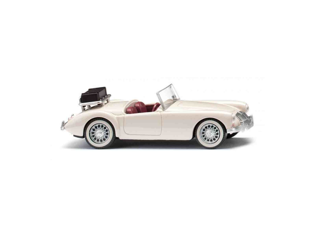MG A Roadster blanc perle Wiking 081805 H0