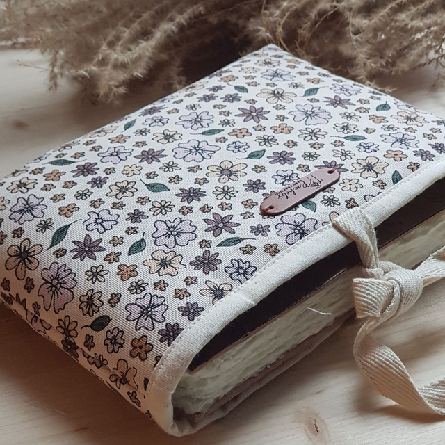 Pochette à livre - FLEURS D'AUTOMNE