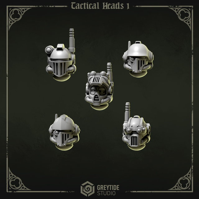 Tactical Heads 1 (Eternal Crusaders)