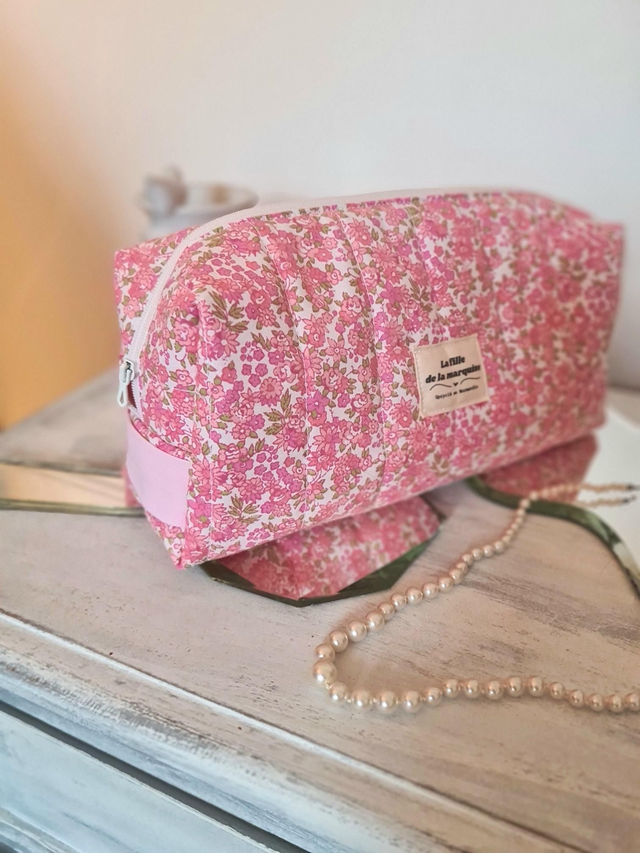 Trousse personnalisée en tissus upcyclés