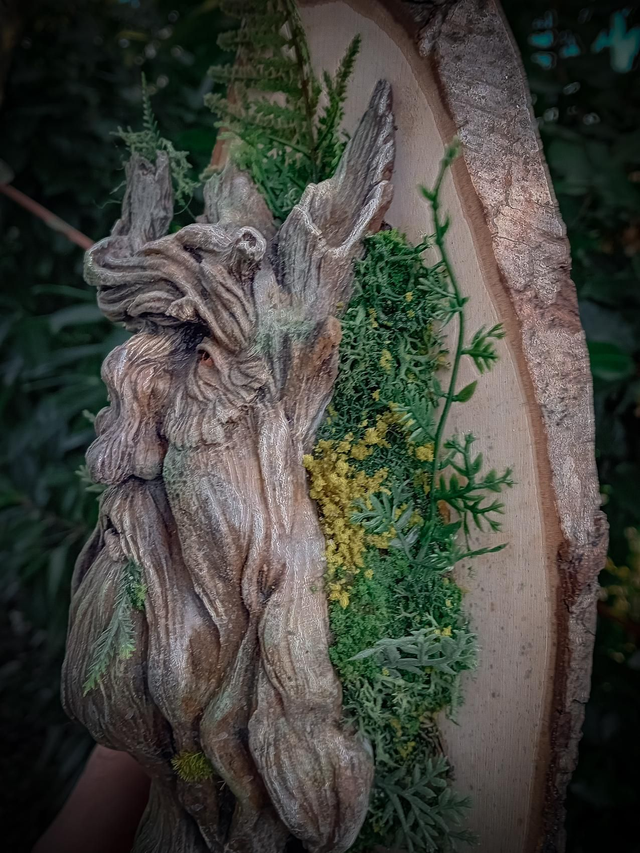 Ent de Printemps - Sculpture Fantastique