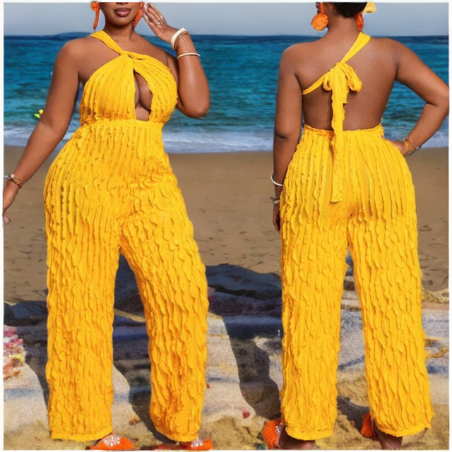 Combinaison Curvy – “Soleil d’Or”