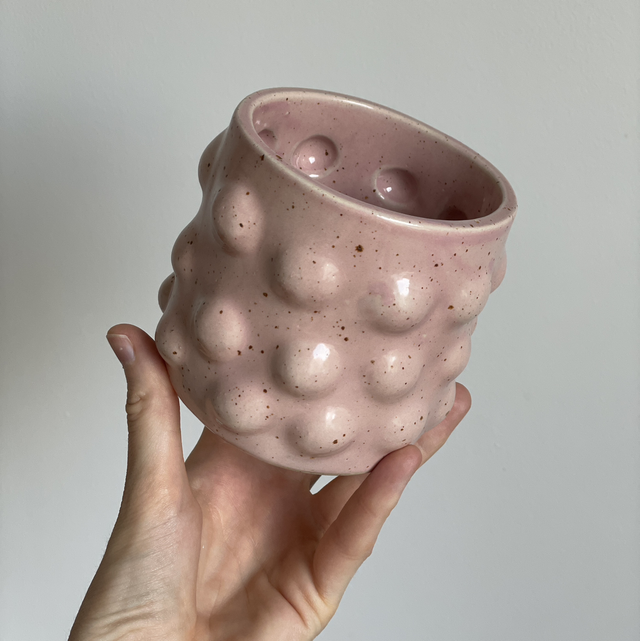 Pink Bubble Mug
