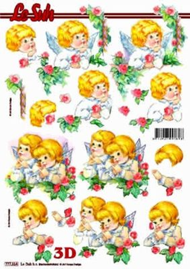 Knipvel Kerst Engelen