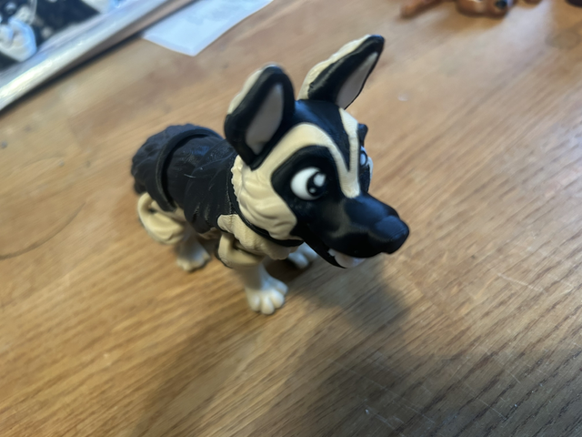 Alsatian - Articulated