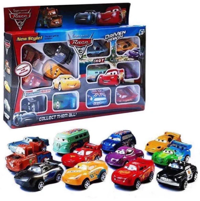 🚗 Voiture Super Racing Race 3 – Boîte de 12