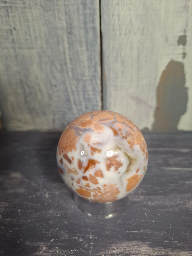 Cotton Candy Agate Sphere 