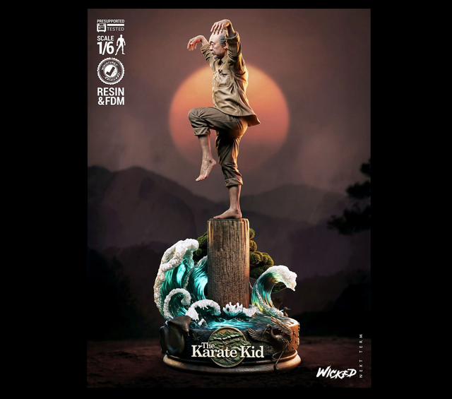 Statue KARATE KID MIYAGI série movie