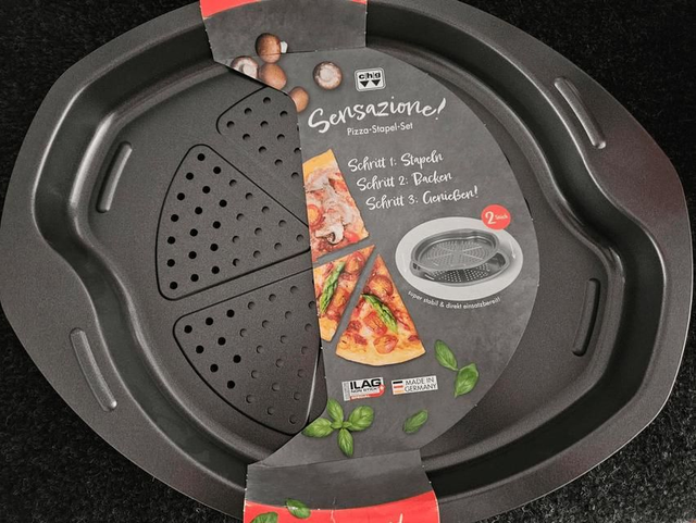 Pizza Stapel Set 2stk