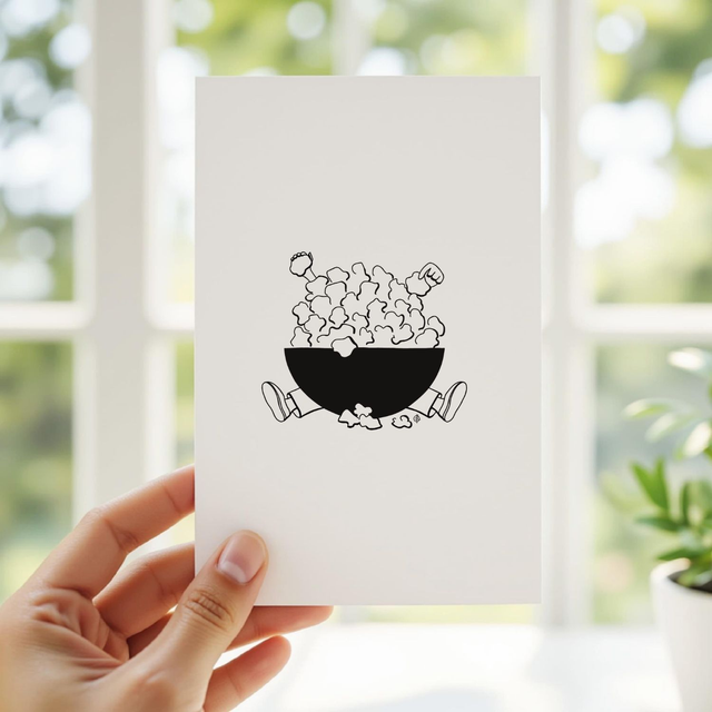 "Snacks" Carte postale - 2024