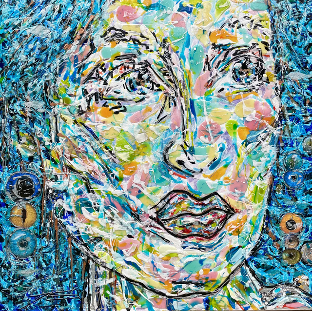 Nova, les Yeux de l'Univers - 100x100cm - 2021