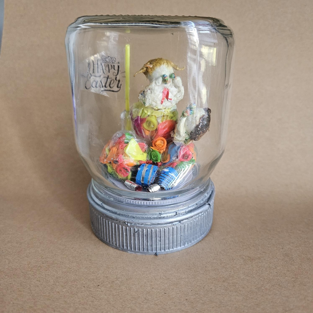 Happy Friends Easter | Bottle Art Decor Handmade Lovely Kids 