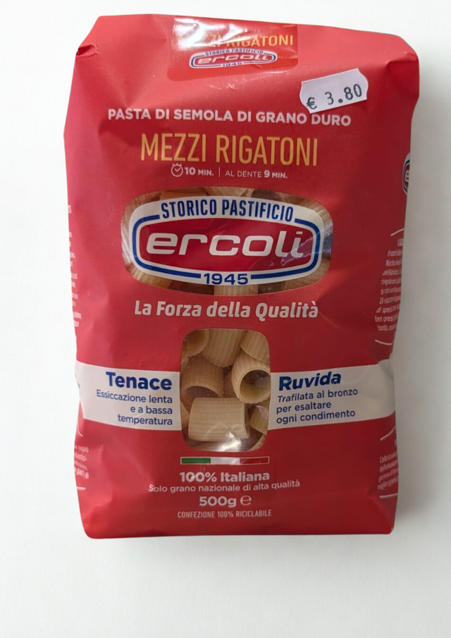 Mezzi Rigatoni Ercoli