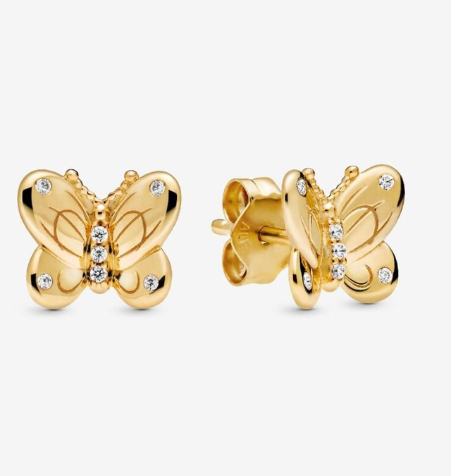Boucles d'oreilles papillons 