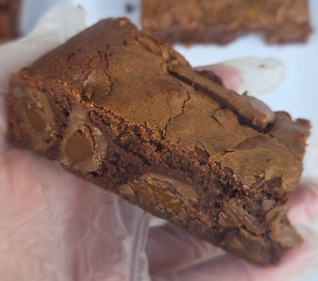 Cadbury Caramel brownie