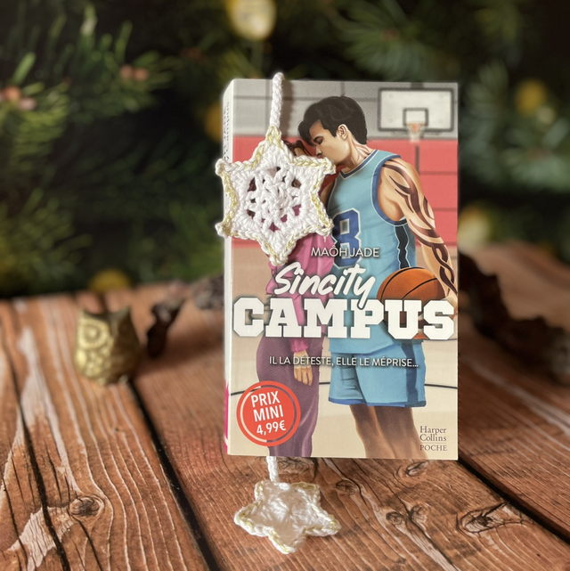 Marque-page « Neige étoilée »