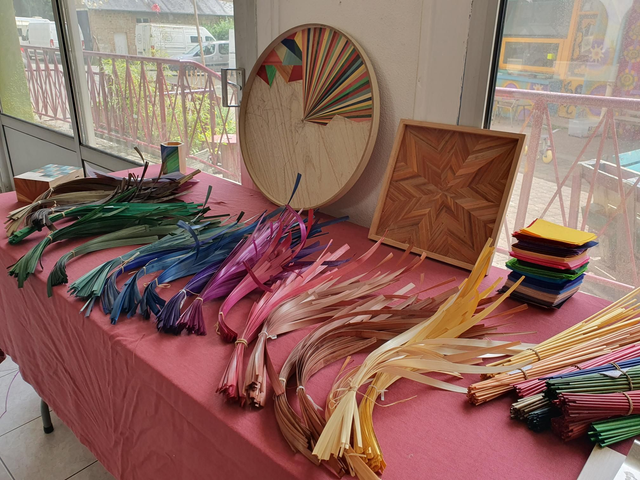 Initiation à la marqueterie de paille - atelier de 4 heures