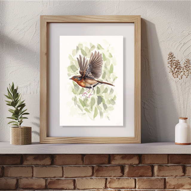 "Le courageux" - tirage d'art