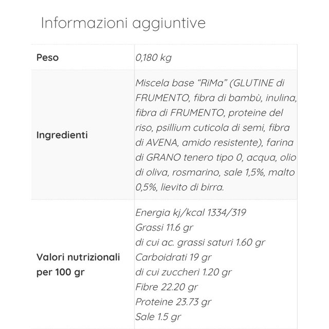 Focaccia fit croccante proteica al rosmarino