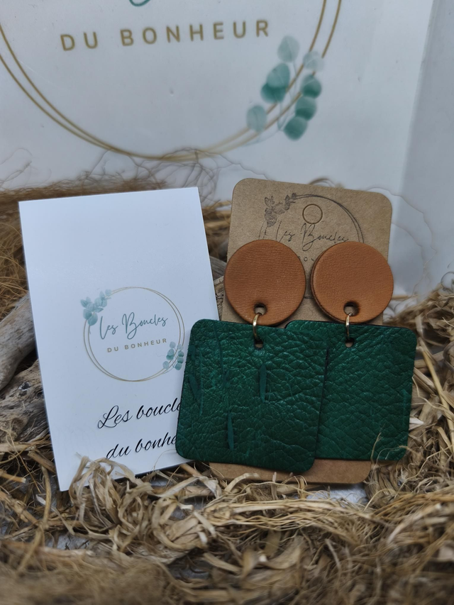 Boucles d'oreilles Perrine p064