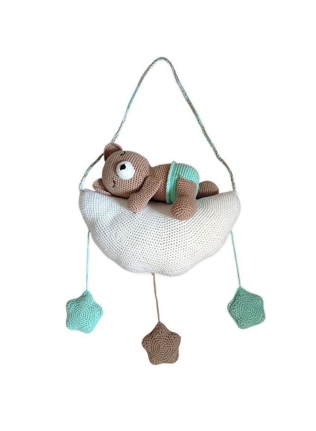 Mobile ourson sur nuage