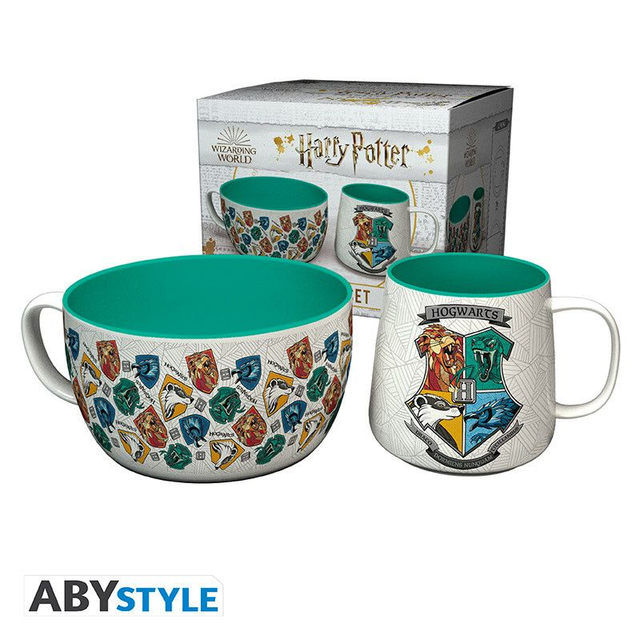Tazza - HARRY POTTER - Breakfast Set Mug + Bowl (Hog)