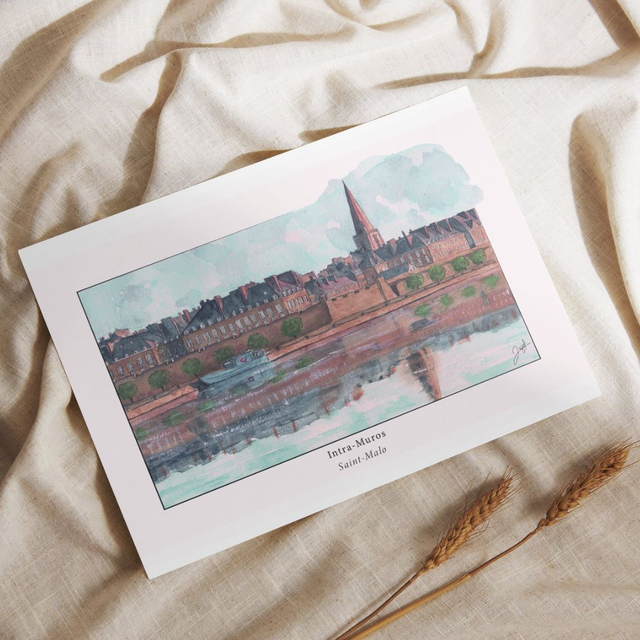 Carte postale - Bretagne - Intra-Muros