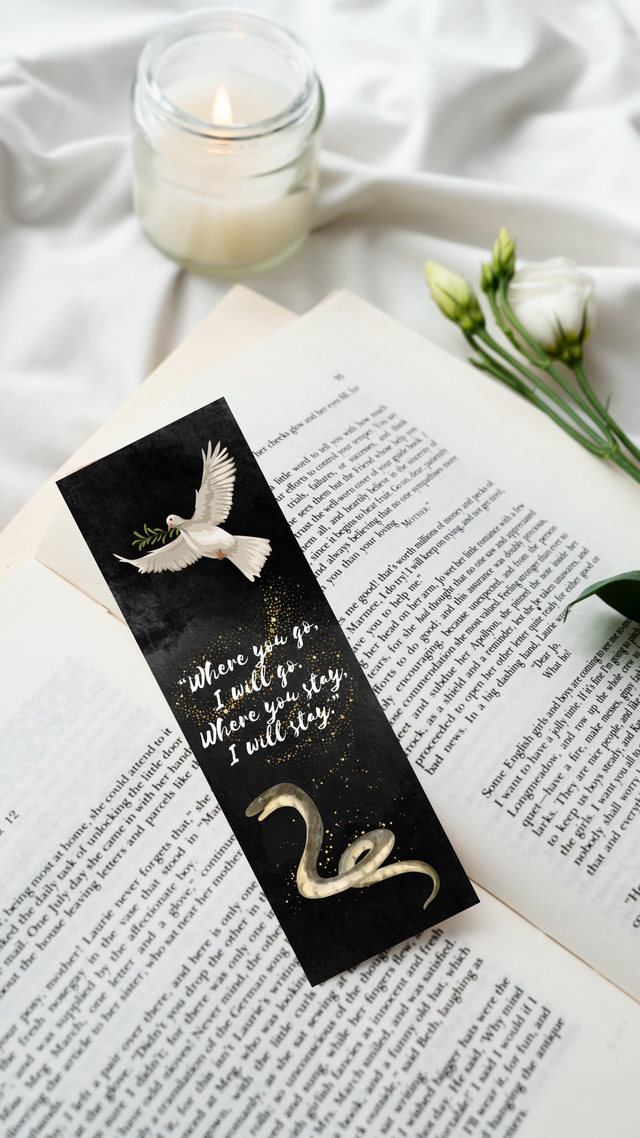 Marque page Serpent &amp; Dove