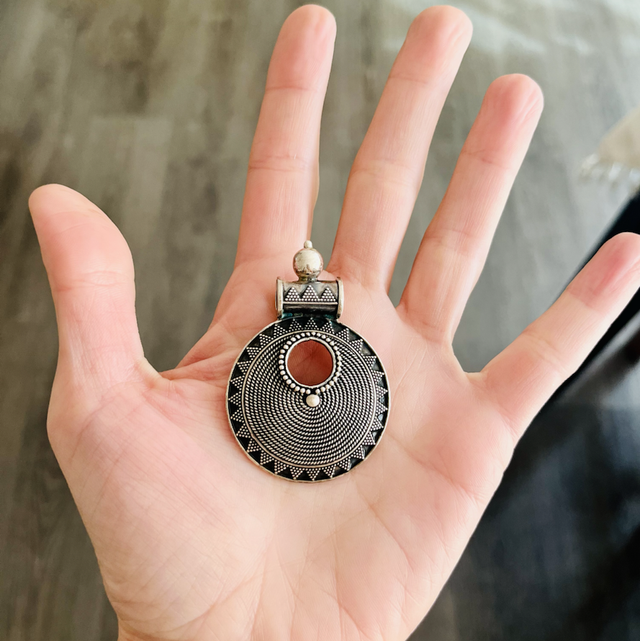 Pendentif argent - Inde 