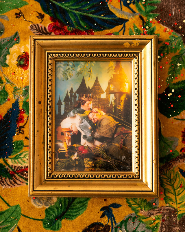 Tirage "Le Prince et le Chevalier" encadré