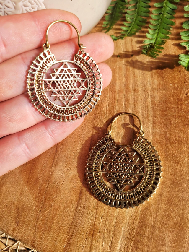 Boucles géométrie sacrée Moyennes