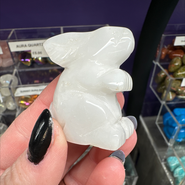 Snow Quartz Bunny
