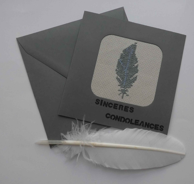 La plume des condoléances