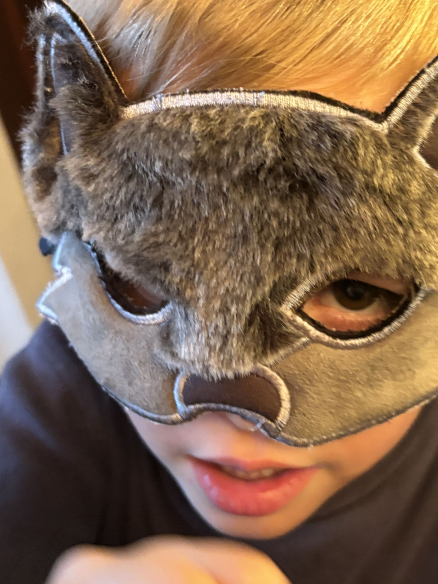 Masque de loup ou chien