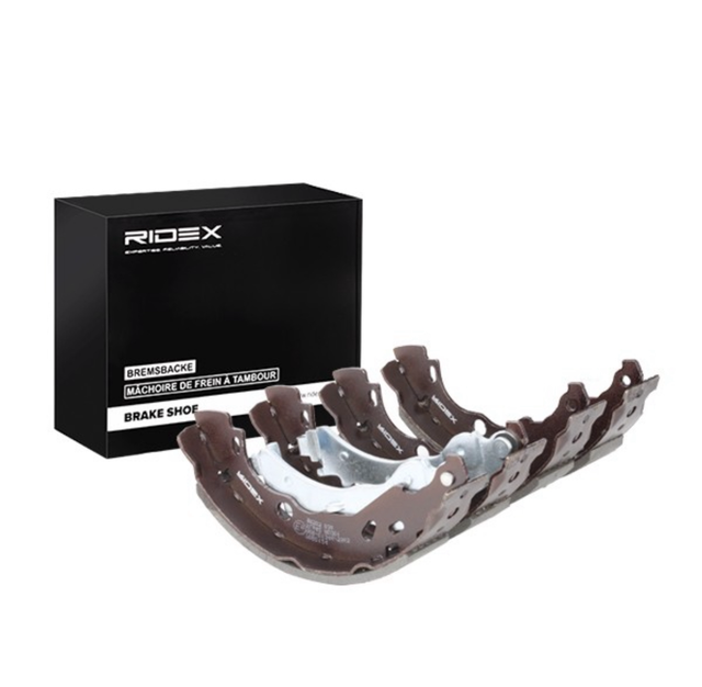 RIDEX 70B0124 Kit ganasce freni CITROËN C2 Hatchback (JM) (Anno di produzione 07.2003 - 09.2012, 60 - 109 CV, Benzina, Diesel)