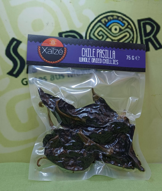 Chile Pasilla getrocknet seco Xatzé 75 g