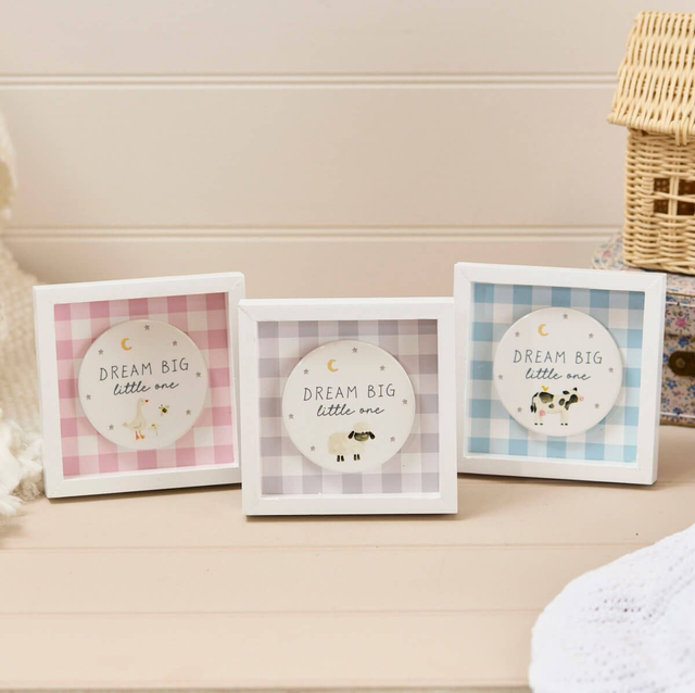 Farm Wood Framed Easel Plaque