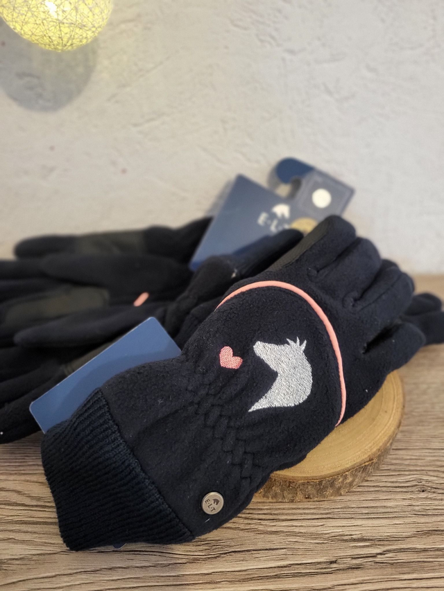 Gants hiver ELT – Enfant (7/9 ans) – Marine – Neufs