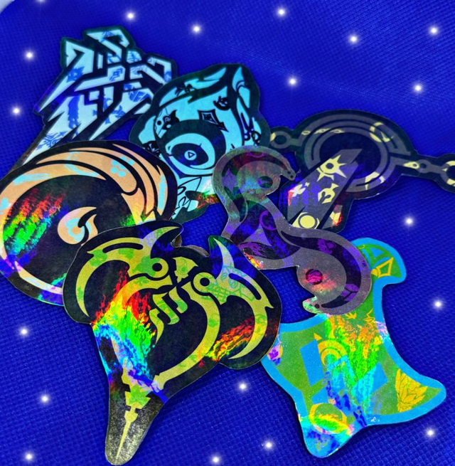 Runeterra stickers set