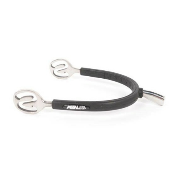 Éperons METALAB Prince de Galles gainés