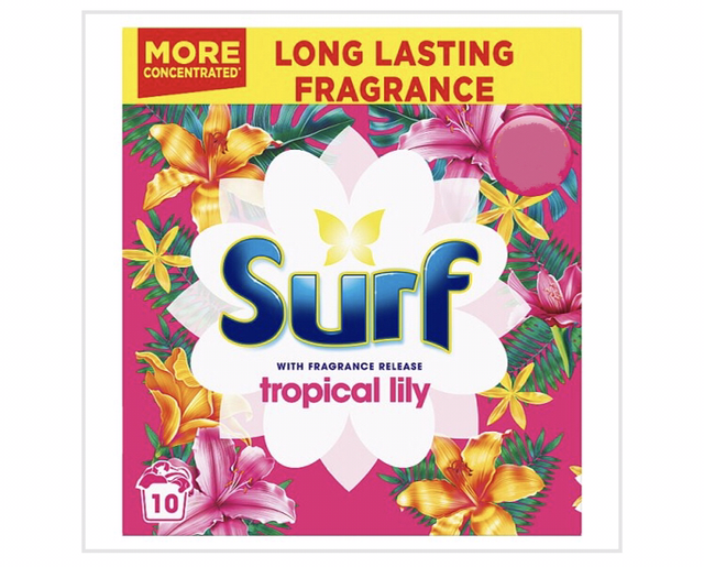 Washing powder, Surf LAUNDRY POWDER Tropical 500 G 10 Washes 