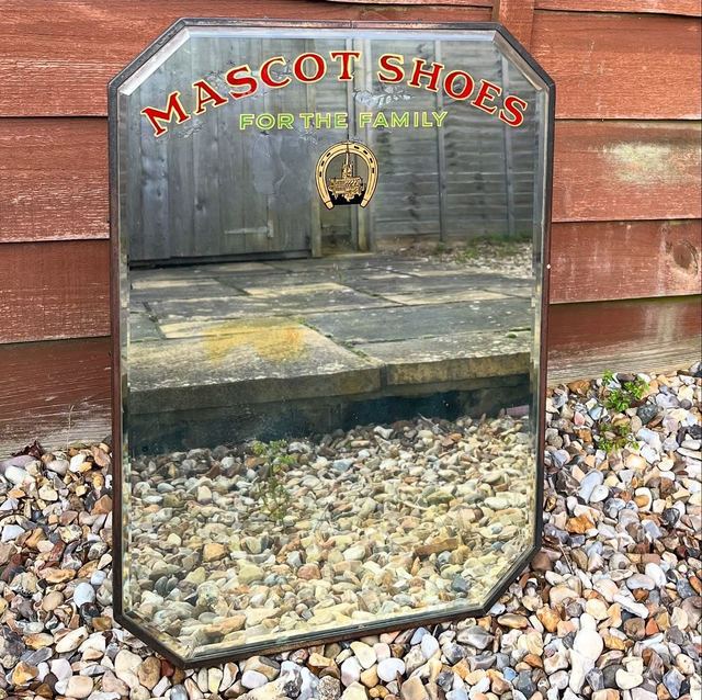 Mascot Shoes “For The Family” Retail Shop Mirror