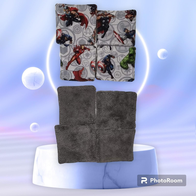 Lingettes lavables (lot de 4)