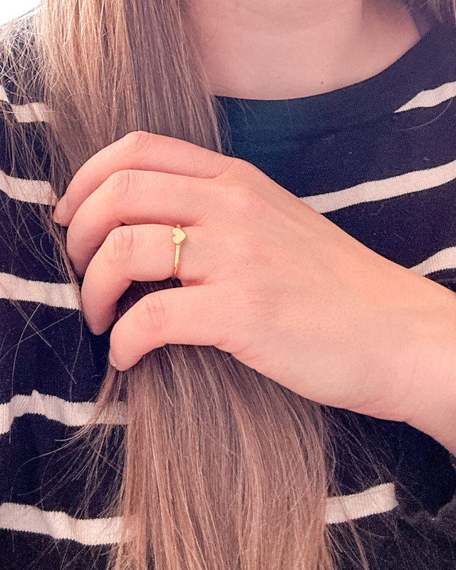 Ring Herz gold