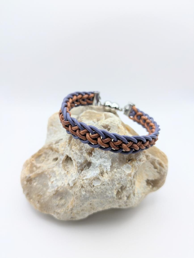 Slim Flat Braid Kumihimo Bracelet (3)