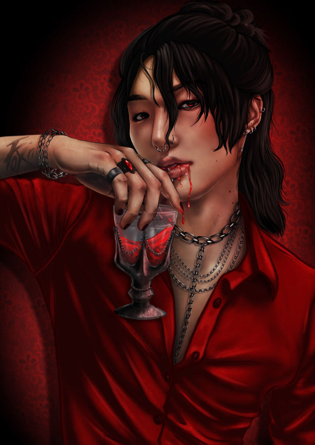 Vampire Mingi Print